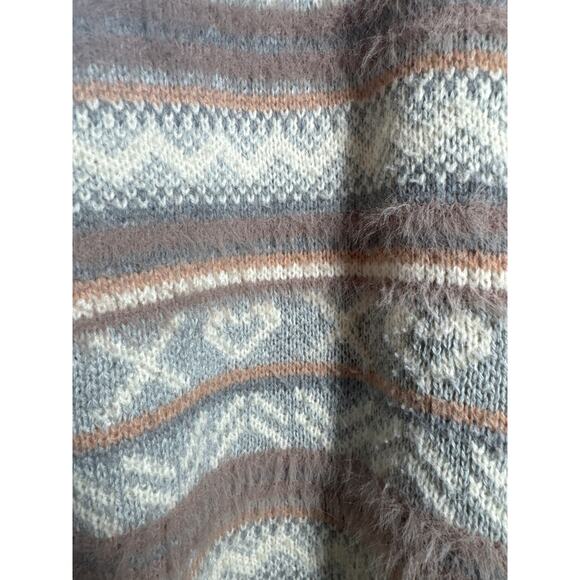 POL Women's Beautiful Muted Multicolor Cardigan Sweater‎ Open Front Size Small - Picture 2 of 5